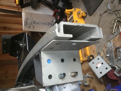 heavy alum front bumper and brackets 2003 AWD